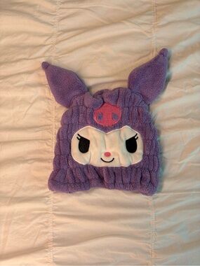 Kuromi Head Towel Wrap 🩷